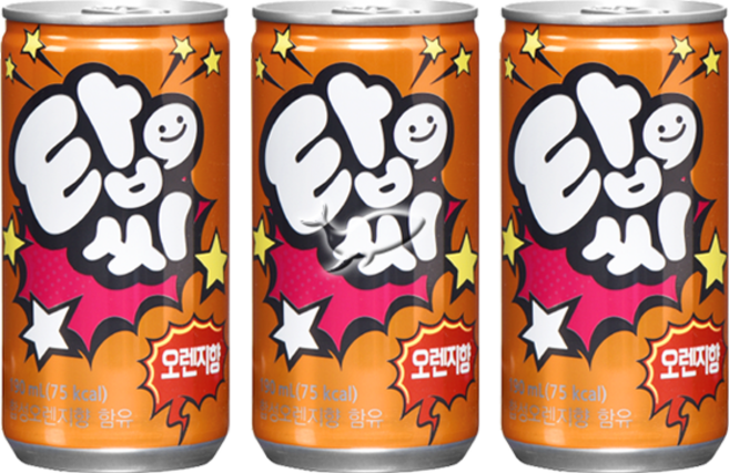 탑씨 오렌지 190ml, 10개