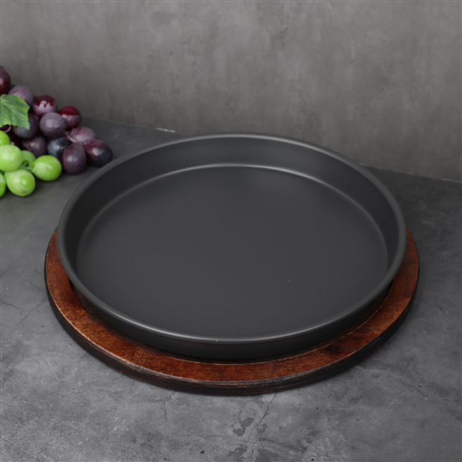 KD 피자팬 피자 목판 세트 오븐팬 빵팬 나무 받침 omg, 피자팬13 피자목판 13인치 세트, 1개