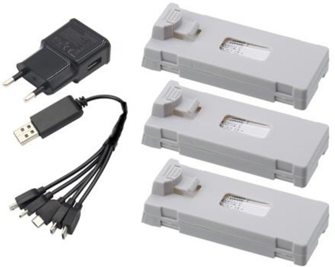 RC 드론 배터리 E88 E88PRO Ls-E525 E525 PRO 미니 UAV 쿼드플레인 배터리 충전기 포함 3.7V 1800mAh E88 배터리, 9)3B 1EU 1C, 1개