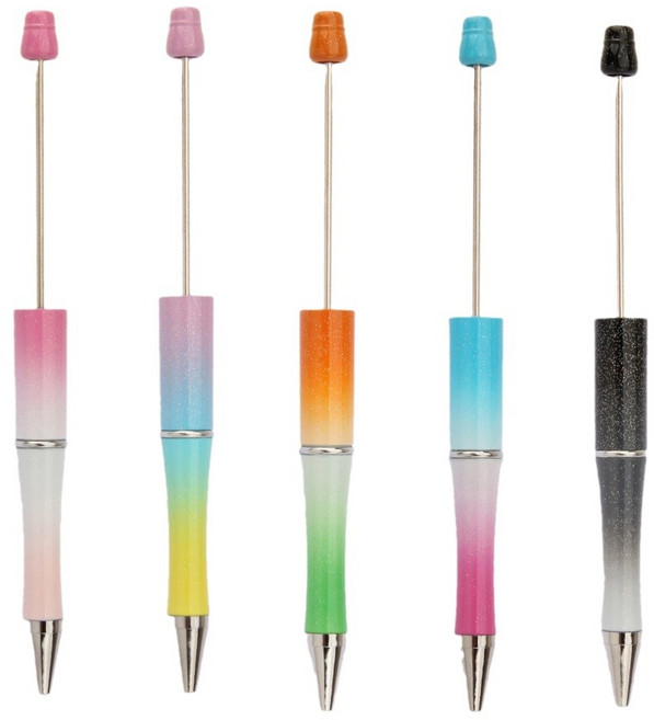 비즈 볼펜 꾸미기 펜 5종, 1개, A세트