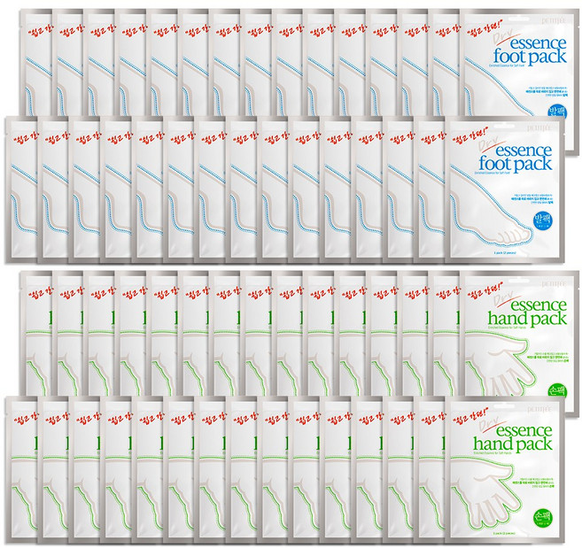 쁘띠페 드라이 에센스 손팩30개+발팩30개, 60개, 2개입