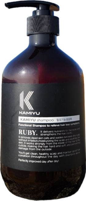 카미유샴푸 500ml 천연 두피 지성 약산성 머리 냄새, 1개