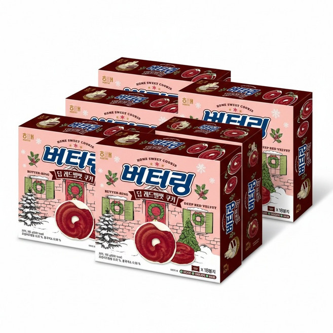 버터링 딥 레드벨벳 155gx6개, 155g, 6개