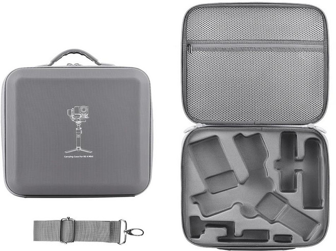 짐벌BRDRC RS 4 미니 운반 케이스 숄더 백 여행용 DJI 짐벌 안정기 액세서리 PU 가죽 보관, 01 Storage Bag, 1개