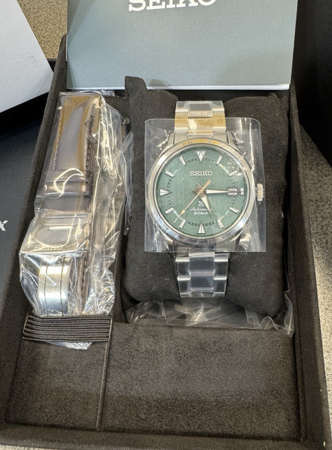 7위 - [Seiko] 세이코 프로스펙스 알피니스트 오토매틱 미스틱 포레스트 다이얼 시계 SPB289 추가 밴드
