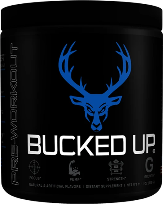 Bucked Up Pre Workout 프리워크아웃 30서빙, Blue Raz, 1개, 321g - 쿠팡