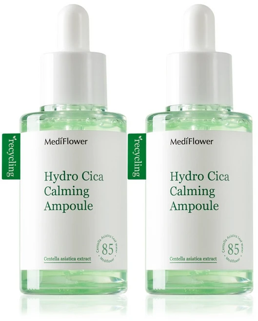 메디플라워 하이드로 시카 카밍 앰플, 50ml, 2개 - 쿠팡