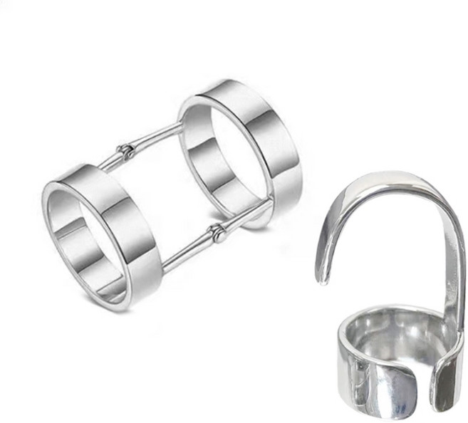 핑거 조인트 아머-너클 링 메탈 아머링 핑거 링 펑크 록 고딕 링