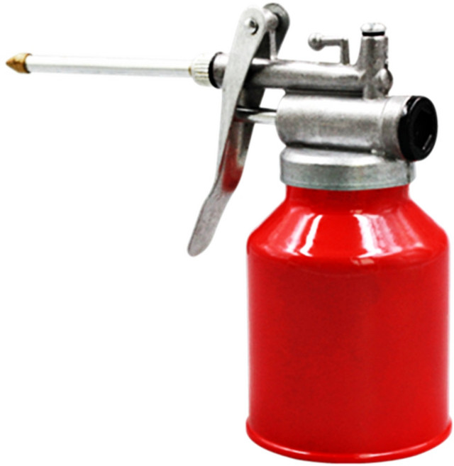 자전거 오일건 롱노즐 구리스건 윤활유 기어 오일 휴대용 수동 주입기 인젝터, 1개, 250ml