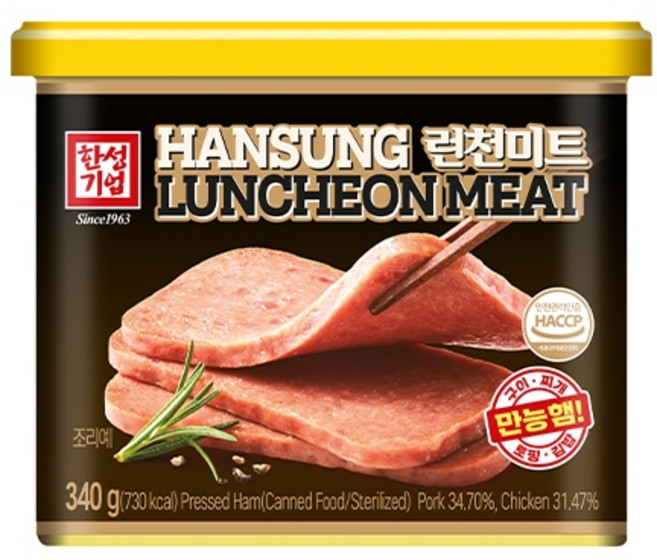 HANSUNG 韓式午餐肉 340g, 1個