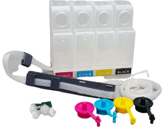 레이 공급기 [ 각 색당 250ML /350ML 수용] 무한프린터용 공급장치 공급기, 2.레이250ml(체크밸브있음)