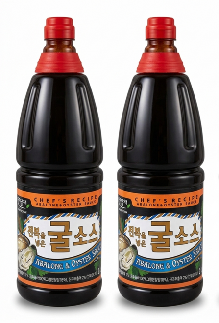 미담채 전복을 넣은 굴소스 2.2kg 2개