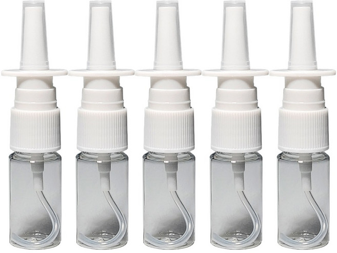 제로리빙 코스프레이 공병 식염수 코 세척 용기, 10ml, 5개