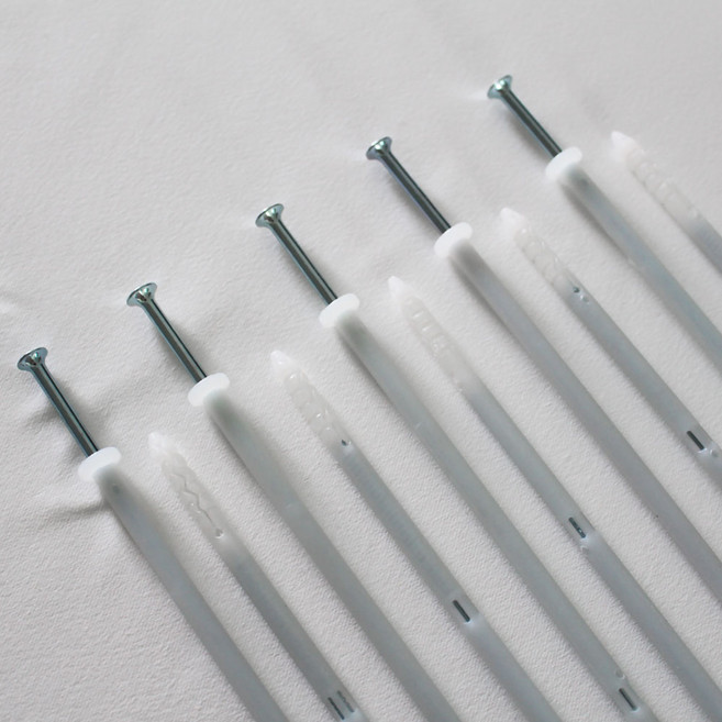 외경 지름 6mm 칼블럭 콘크리트 칼브럭 칼부럭 타격앙카 피스 37-250mm, 6X12 (100발), 1개