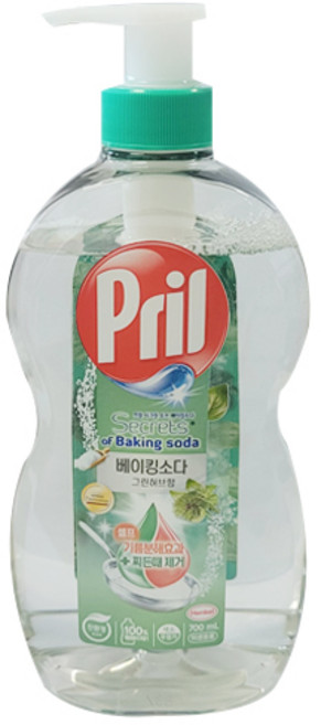 프릴 그린파워 주방세제 알로에 베라, 700ml, 1개