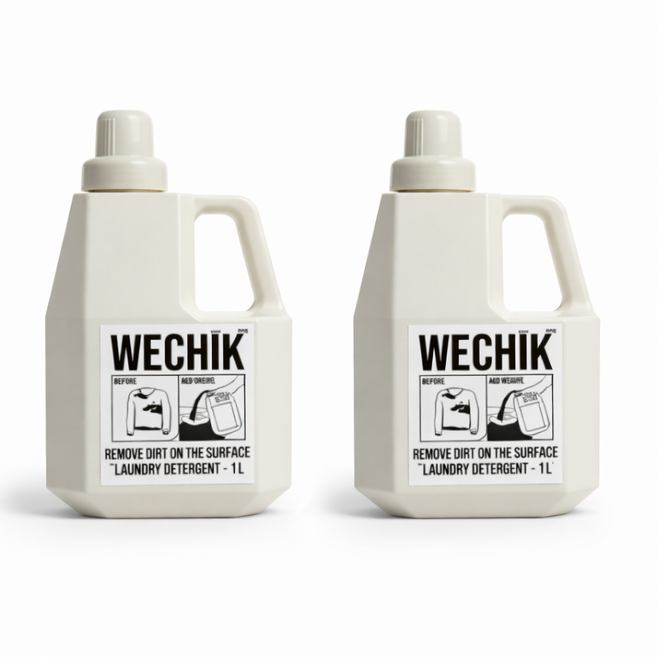 위칙 파워 효소 액상세제 본품, 1.5L, 2개