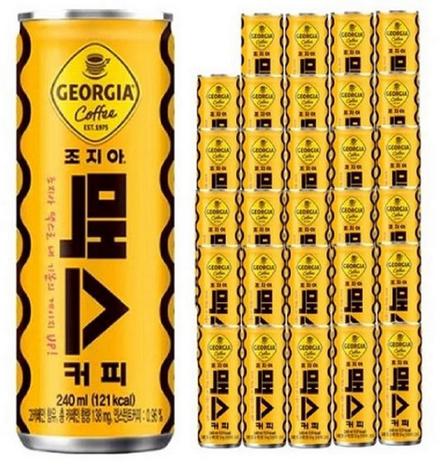 조지아 맥스 캔 240ml x 30개 업소용 조지아커피