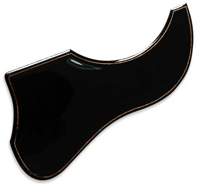 고퍼우드 로즈우드 자가복원 우드 나무재질+우레탄 코팅 픽가드 G-AGPG-WU 기타흠집방지 통기타 기스방지 피킹보호, 1개