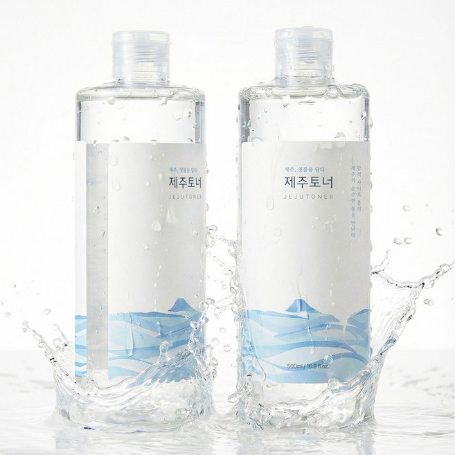 제주닮 히알루론산 제주 토너 약산성 수분스킨 진정 피부결개선 암반수, 1개, 500ml