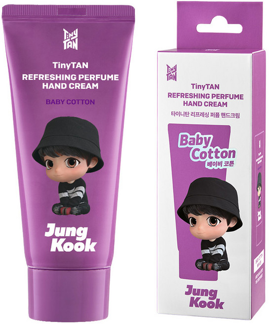 모나미 타이니탄 리프레싱 퍼퓸 핸드크림 정국, 1개, 50ml