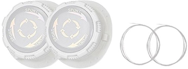 제로앤나인 다이얼 신발끈 매듭없는 버클 운동화끈 2P