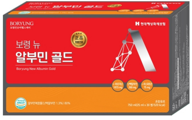 보령 뉴 알부민 골드 25ml x 30병, 3개, 30정