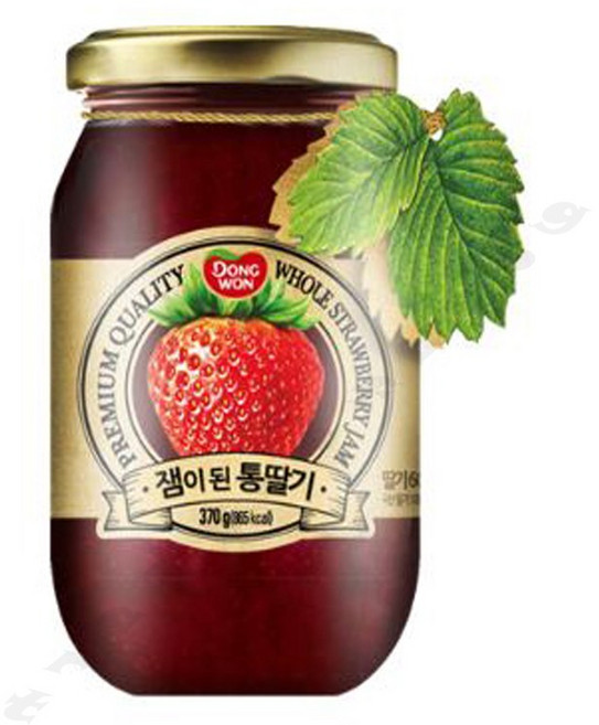 동원에프앤비 잼이 된 통딸기, 370g, 15개