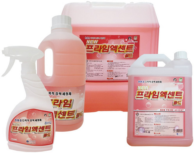 프라임엑센트 골드 친환경 화장실 욕실 타일 변기 세정제 좌변기 소변기 찌든때 제거 청소 세제, 750ml, 1개
