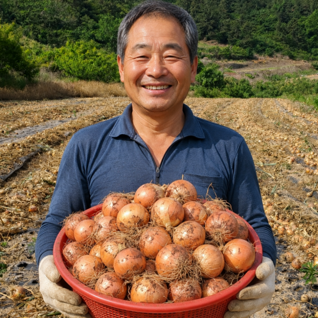 [산지직송] 국내산 양파 햇양파 최상품, 1개, 4kg 중