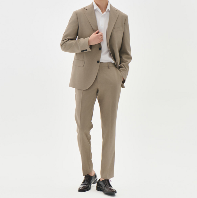 바톨리니 린넨 라이크 레귤러 셋업 수트 (4컬러 M~5XL)