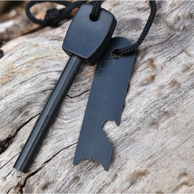 점화 부싯돌 캠핑 불꽃 파이어 스틱 아웃도어 스타터 불피우기 생존용품, 1개