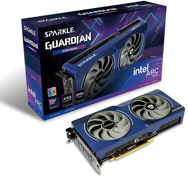 SPARKLE Arc B580 GUARDAIN OC D6 12GB, [SPARKLE]B580 GUARDIAN