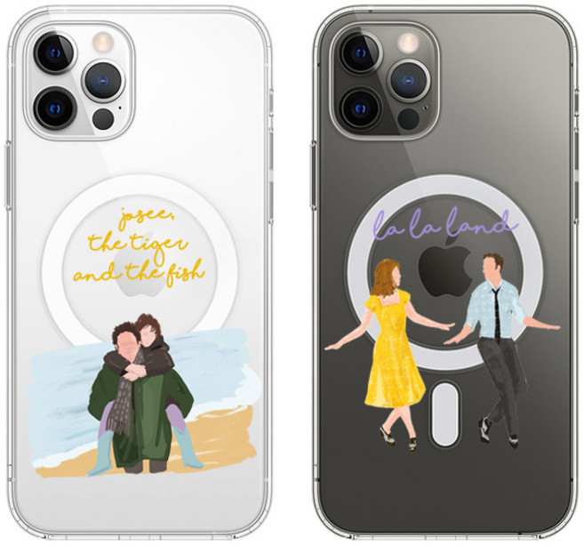 아이폰11 시리즈 영화 캐릭터 투명 맥세이프 케이스