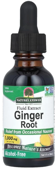 네이쳐스앤서 진저 루트 1000mg 30 ml 생강 뿌리 추출물 효능, 30ml, 1개 - 쿠팡
