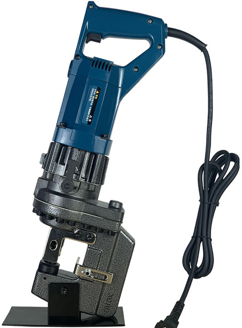 휴대용 전동 유압 펀칭기 각강 철판 타공기 금형 포함, 1개