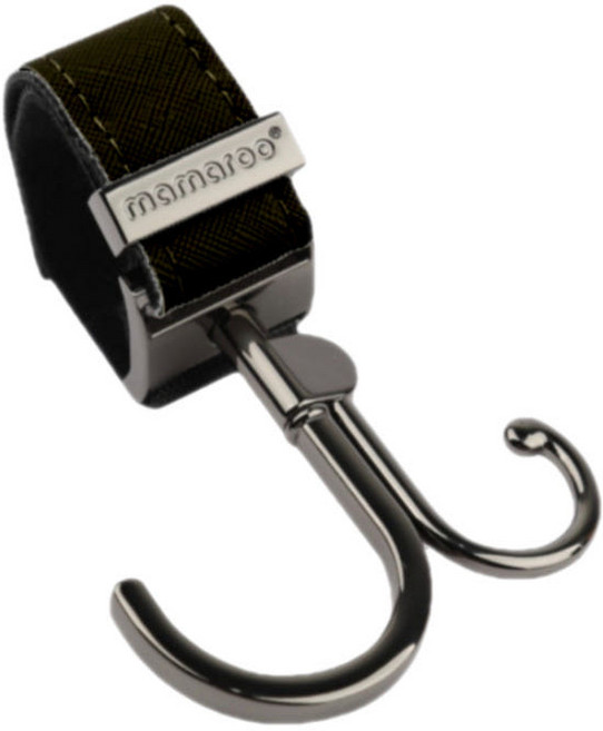 마마루 시그니쳐 유모차 가방걸이, 블랙, 2개