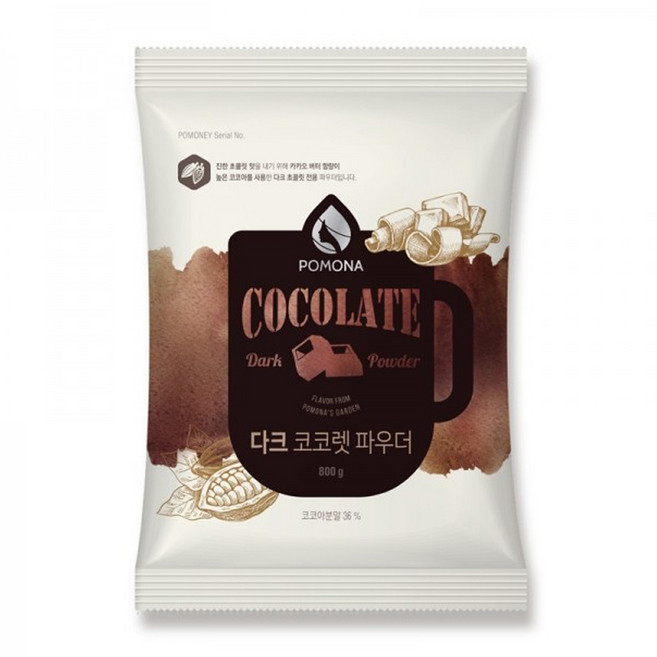 포모나 다크코코렛 파우더 800g, 1개, 1개입