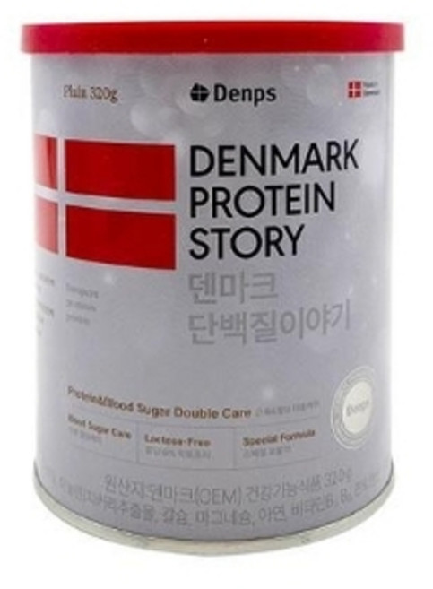 덴프스 덴마크 단백질이야기 복합 프로틴 파우더, 320g, 1개