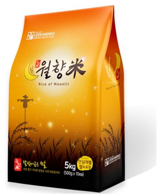 월향미 달빛 머금은 쌀 골든퀸 3호, 5kg, 1개