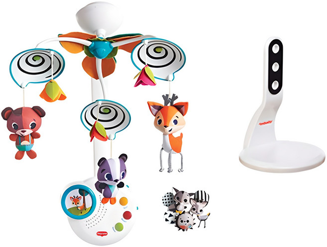 타이니러브 뉴 클래식 포레스트 모빌 + 홀더 + 흑백모빌, 혼합색상, 1세트