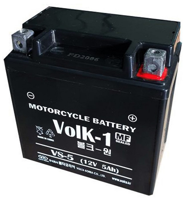 [볼크원][무보수][VS-5] 프리마랠리 와우50 100 베테랑 배터리(밧데리), VS-5, 1개