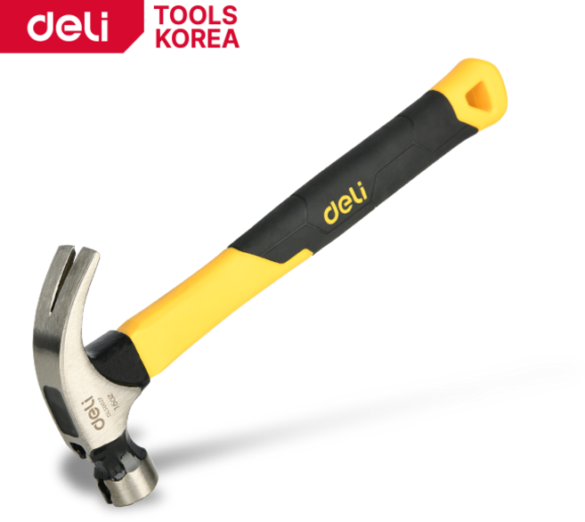델리툴즈 논슬립 장도리 220g 빠루망치 DL5001F/2F, 1개, DL5001F