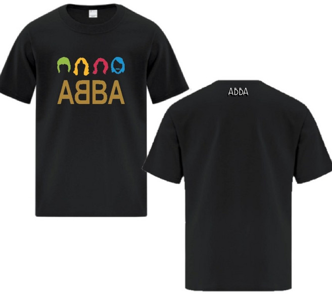 아바 ABBA 티셔츠 반팔티 반소매 T0470