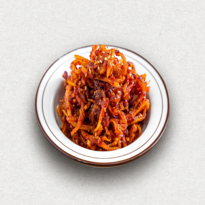 [오수연푸드] 반찬 매콤진미채볶음 80g/160g, 1개, 160g