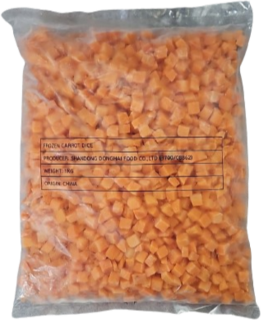 마당발 냉동 당근 다이스 (1kg), 1개, 1kg