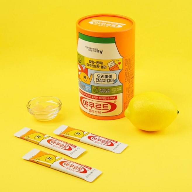 에치와이 야쿠르트 젤리스틱, 15g, 1개