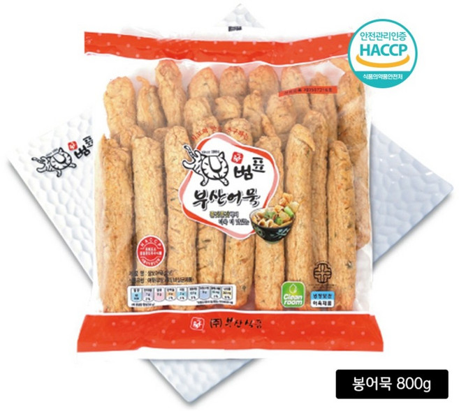 범표 상보(부산어묵/봉오뎅) 800g 5봉, 5개