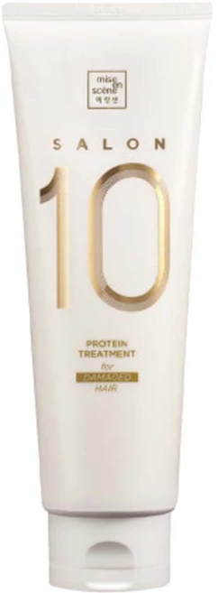 미쟝센 살롱10 단백질 트리트먼트 손상모발용, 250ml, 1개 - 쿠팡