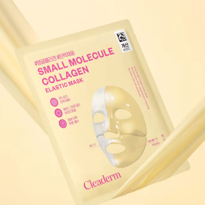 클리덤 저분자 콜라겐 탄력 마스크, 2개, 1개입