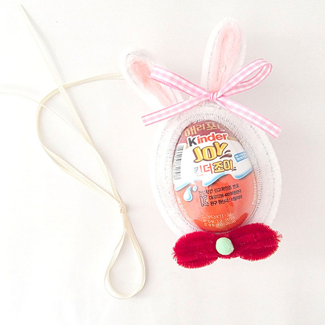 꼬시상점 킨더조이목걸이 케이스 C, 1개, 토끼1개